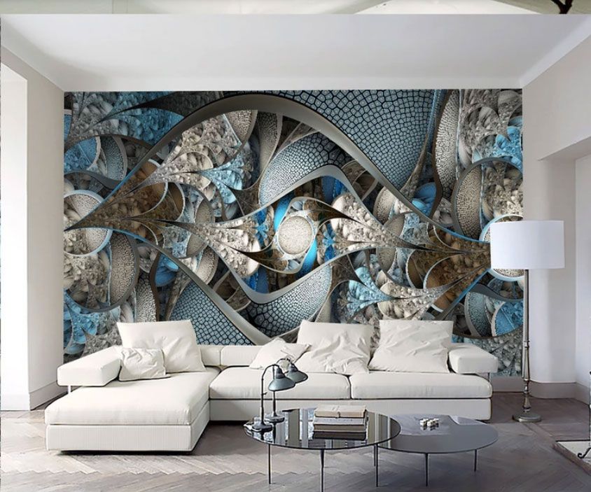 

Фотообои Walldeco Арт-узор: мозаика №dec-2113 Жаккард