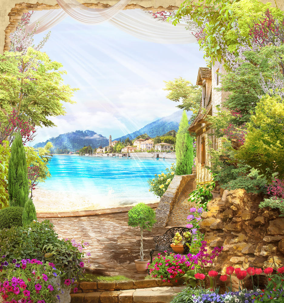 

Фотообои Walldeco Солнечный день на берегу моря №30301 Бриз