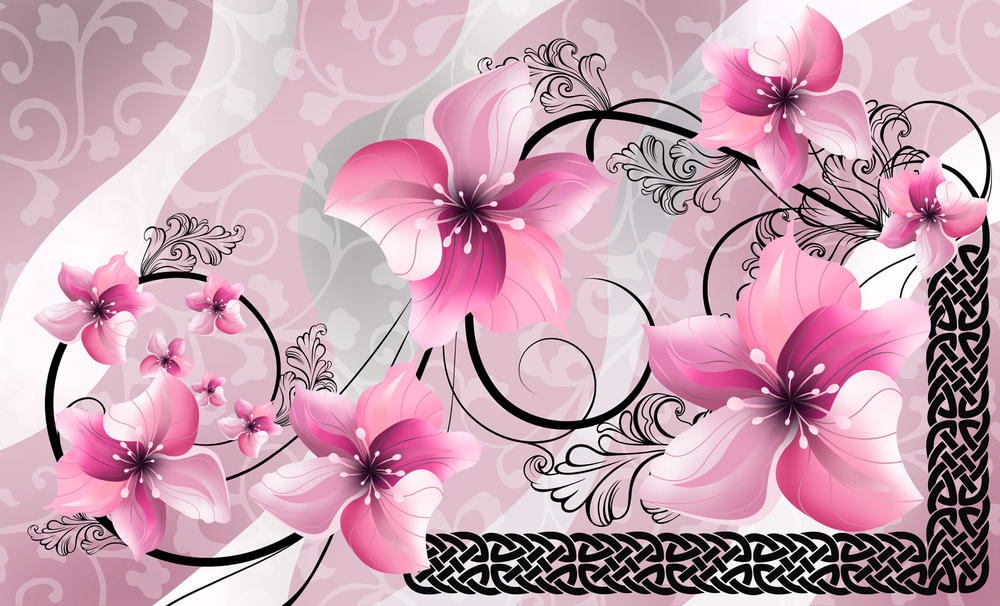 

Фотообои Walldeco Контраст №31015 Жаккард
