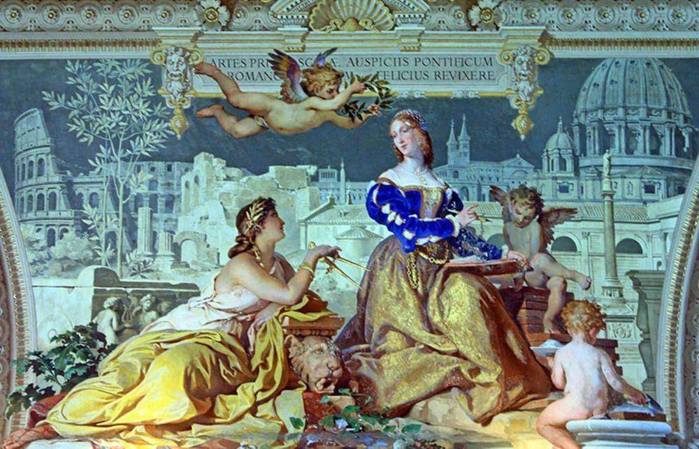 

Фотообои Walldeco Древняя картина №3947 Деко