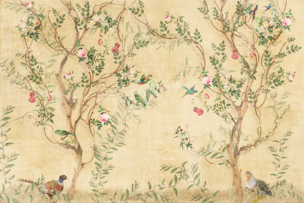 

Фотообои Walldeco Птицы в саду №bur-090 Лоск