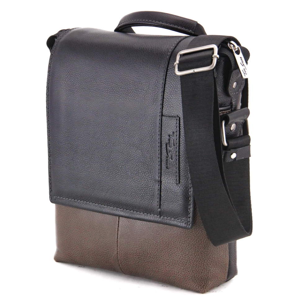 

Мужская сумка Tom Stone 309 black/olive Оливковый