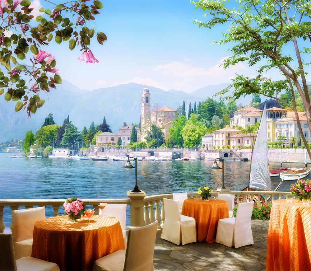 

Фотообои Walldeco Кафе на террасе №34624 Жаккард