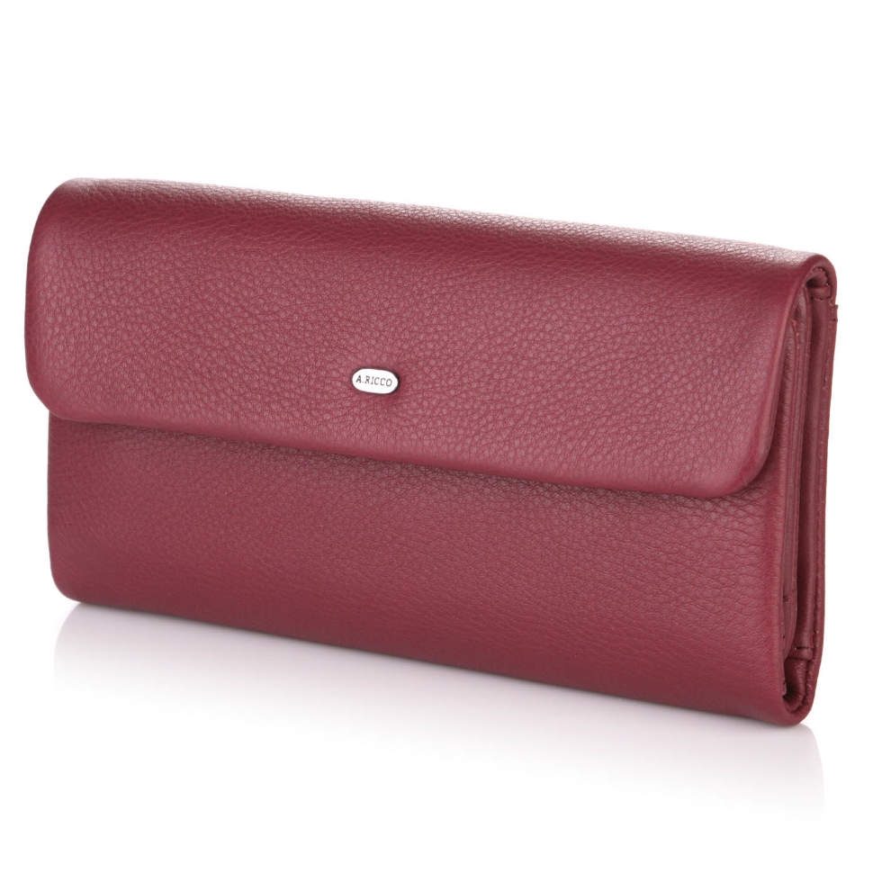 

Кошелек ALFA RICCO 6153 Burgundy N2 Бордовый