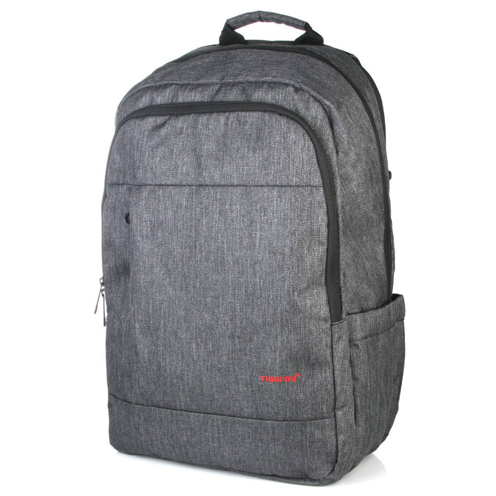 

Городской рюкзак TIGERNU Т-В3142 USB Black Grey 17" Черный