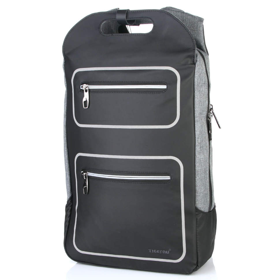 

Рюкзак TIGERNU Т-В3662A USB Grey Black 15.6" Черный
