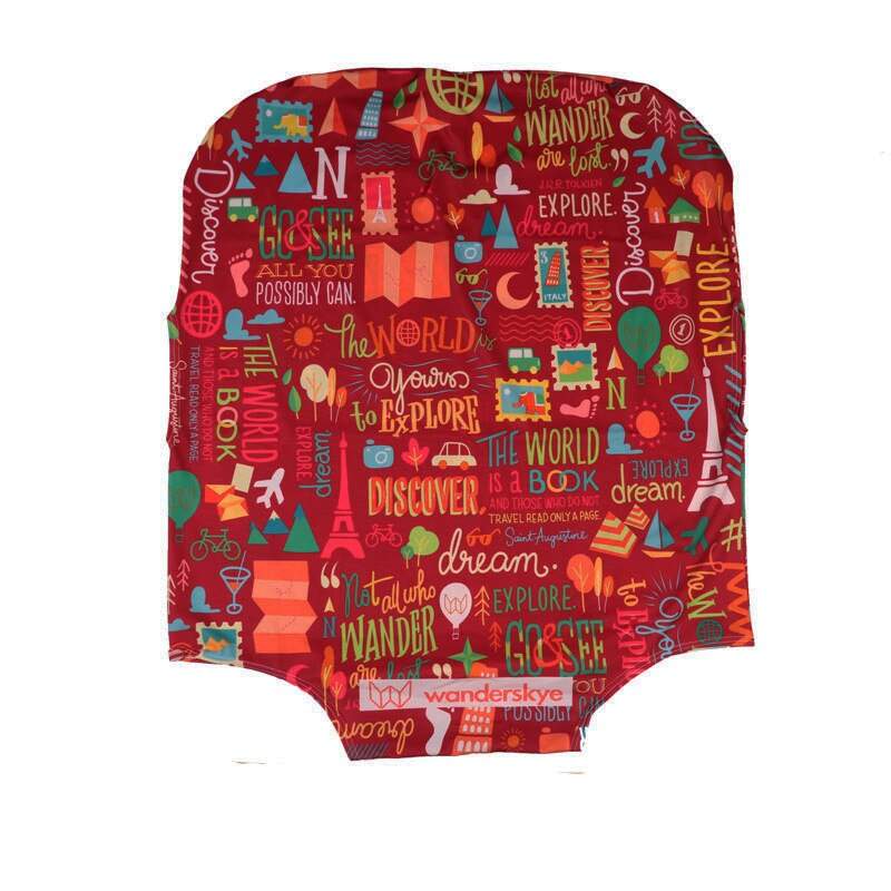

Чехол для чемодана "Traveling" size L pink Розовый