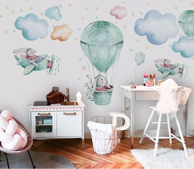 

Фотообои Walldeco Воздушный транспорт №dec-1357 Базальт