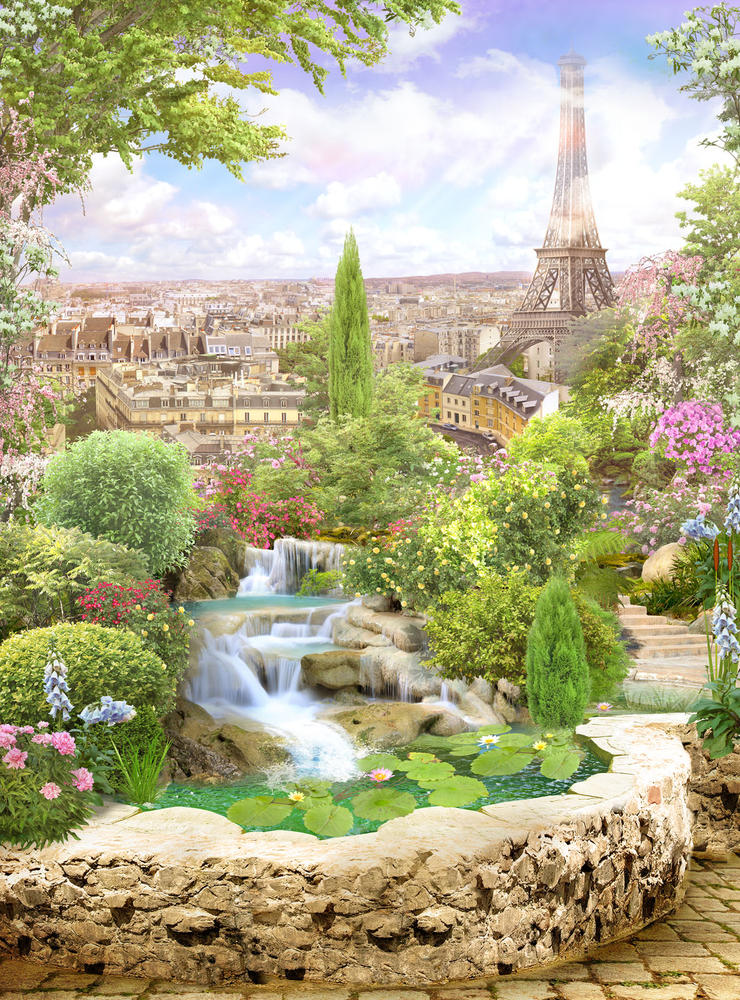 

Фотообои Walldeco Фреска Париж №30281 Гладь