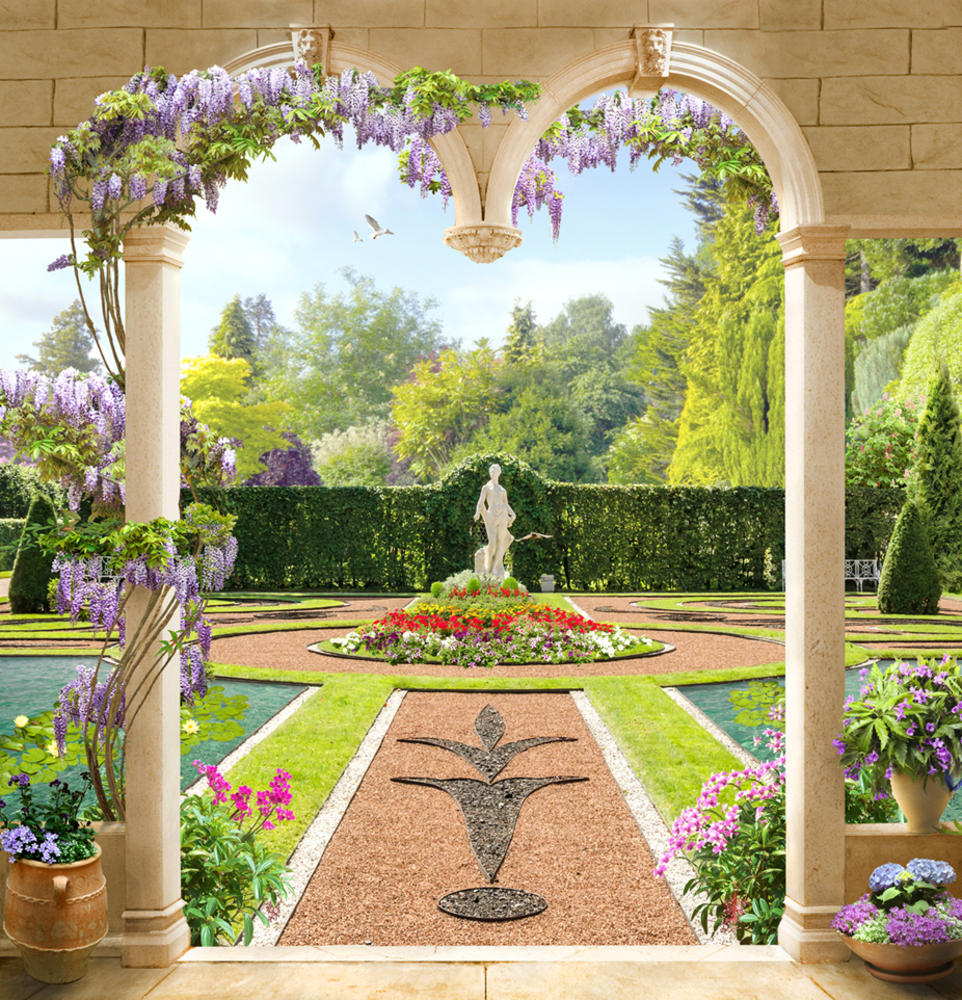 

Фотообои Walldeco Симметрия №bur-316 Базальт