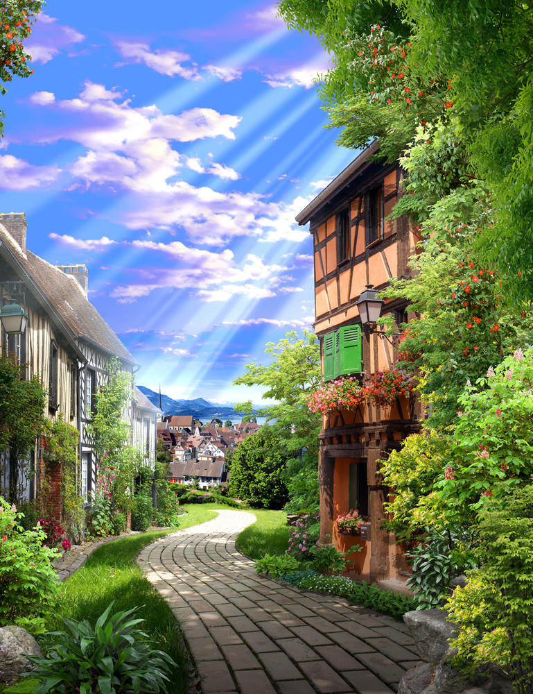 

Фотообои Walldeco Солнечный день №30176 Фреска