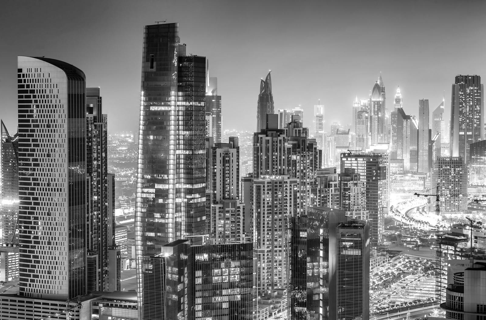 

Фотообои Walldeco Серый город №38098 Фреска