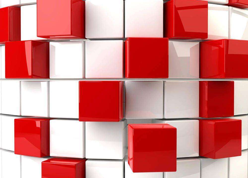 

Фотообои Walldeco Стена из кубов №15691 Волокно