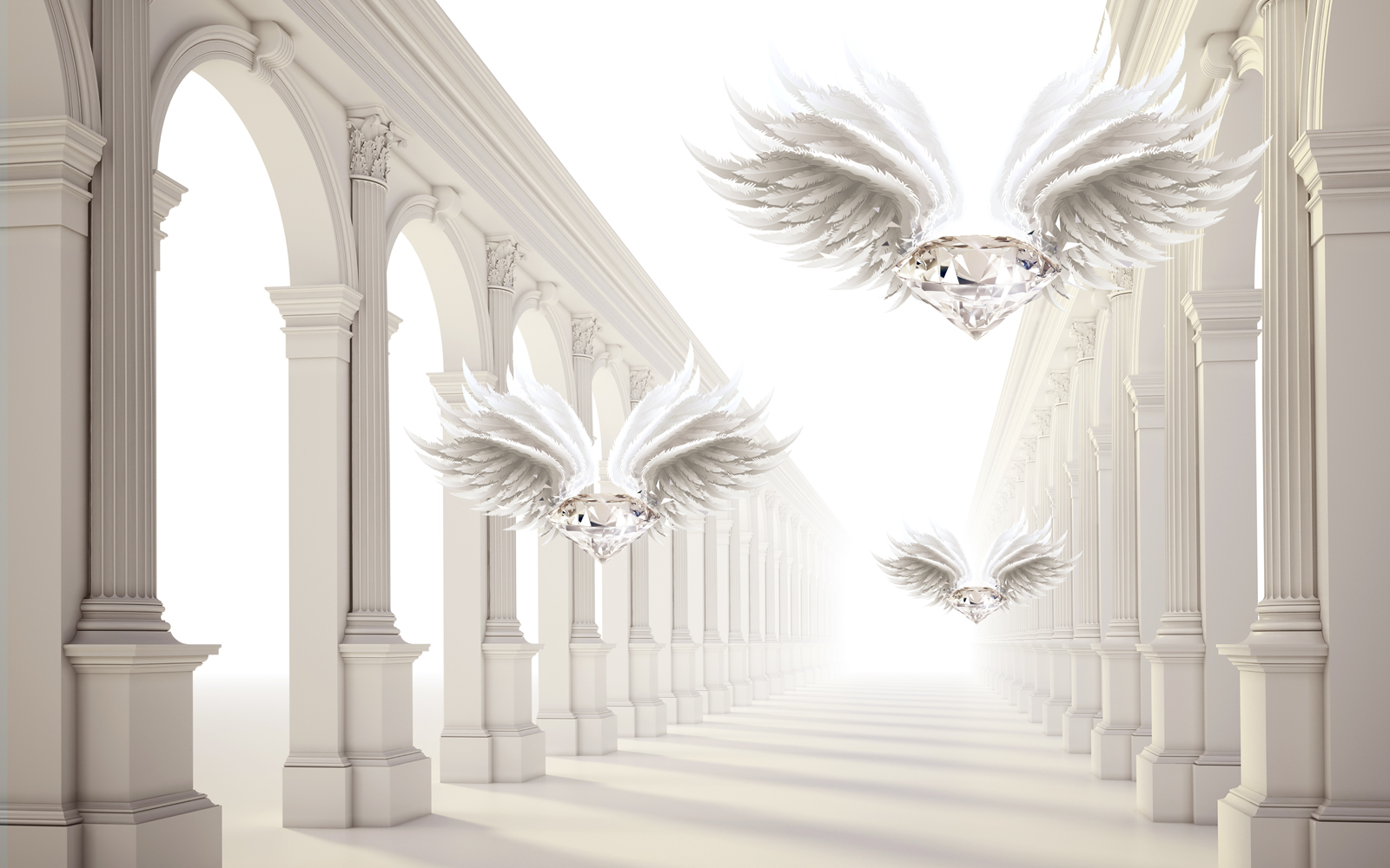 

Фотообои Walldeco Бриллианты с крыльями №37310 Бриз