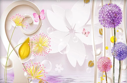 

Фотообои Walldeco Хорошие настроение №dec-142 Мелкий песок с блестками