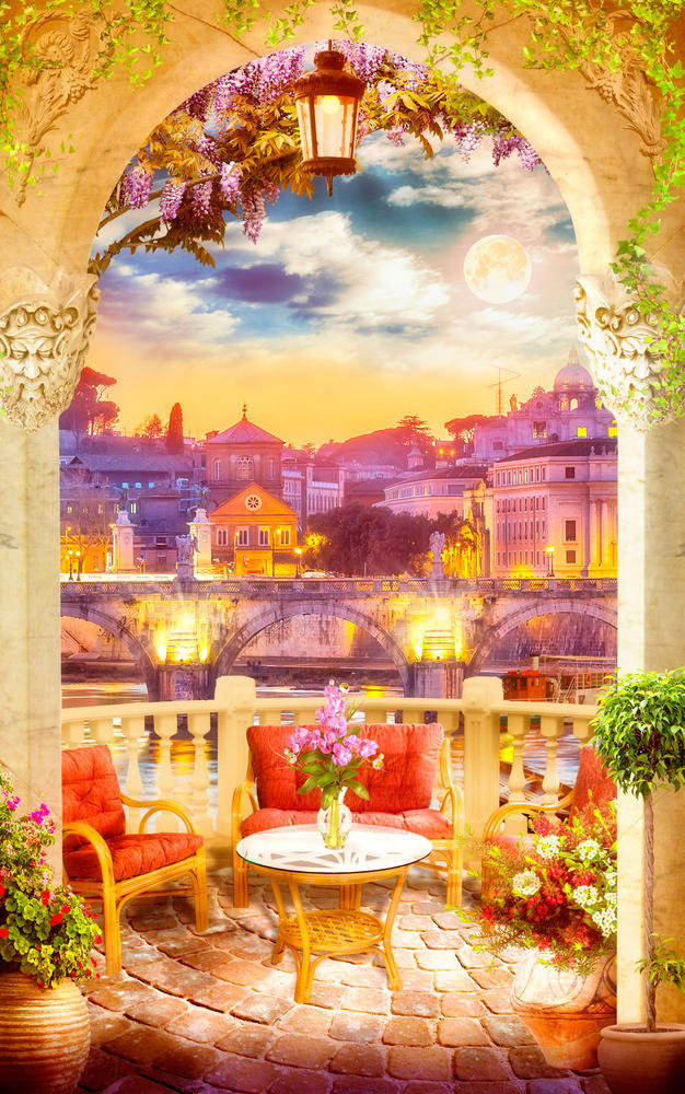 

Фотообои Walldeco Закат дня №30769 Лоск