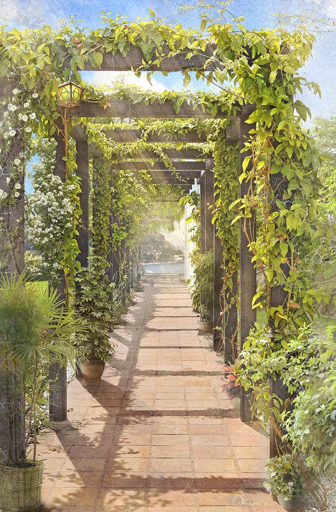 

Фотообои Walldeco Выход к морю №34570 Мелкий песок с блестками