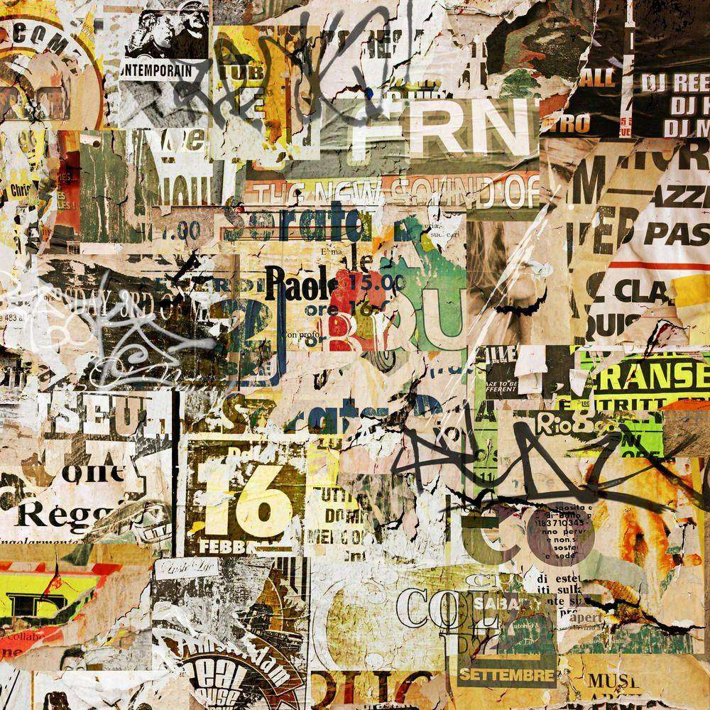 

Фотообои Walldeco Вырезки из газет №2873 Деко