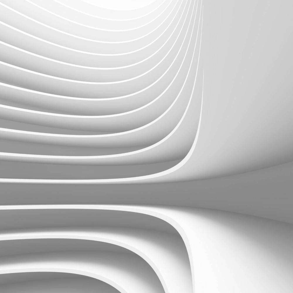 

Фотообои Walldeco Белые линии №5768 Фреска