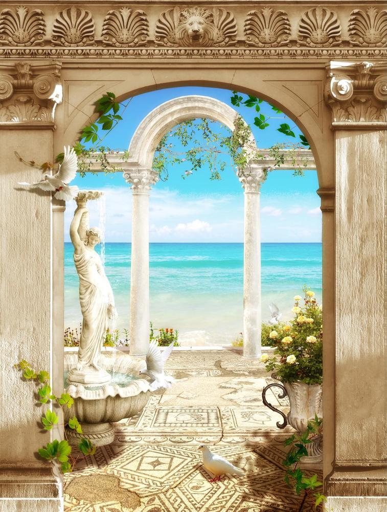 

Фотообои Walldeco Античный балкон №33146 Бриз