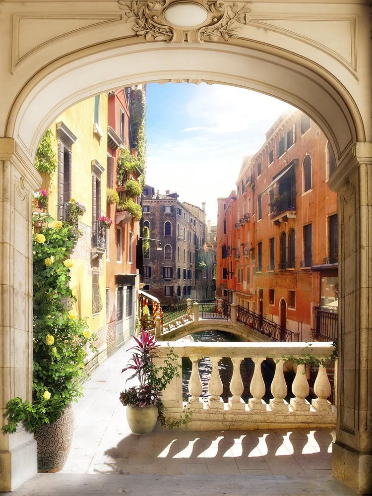 

Фотообои Walldeco Узкая улица в Венеции №34127 Деко