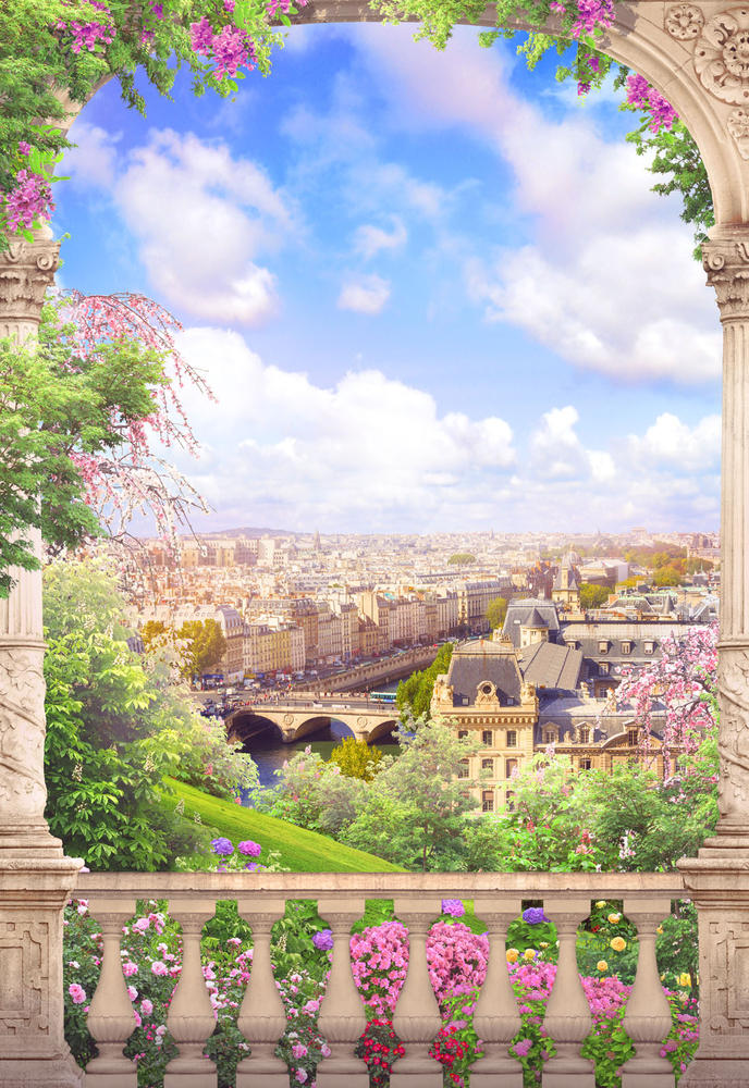 

Фотообои Walldeco Мост на реке №30279 Деко