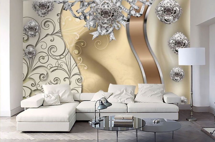 

Фотообои Walldeco Узор и ювелирные украшения №dec-2087_1 Гладь