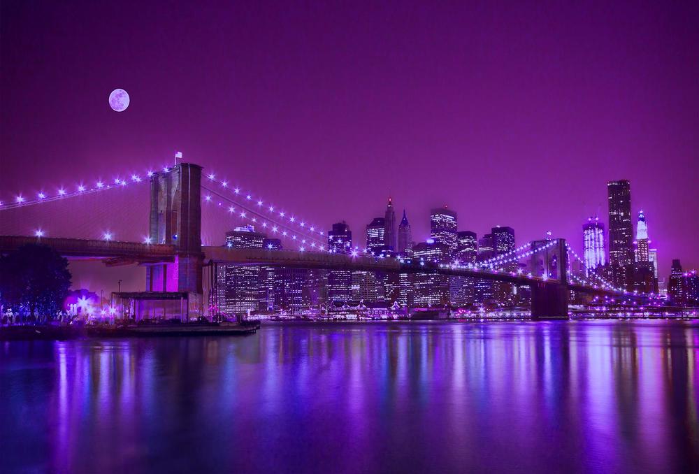 

Фотообои Walldeco Пролив Ист-Ривер №33373 Жаккард