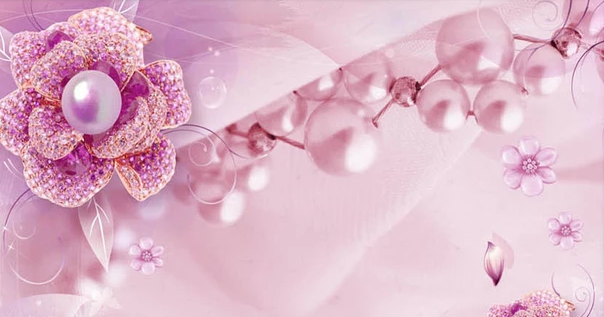 

Фотообои Walldeco Розовая фантазия №dec-156 Волокно