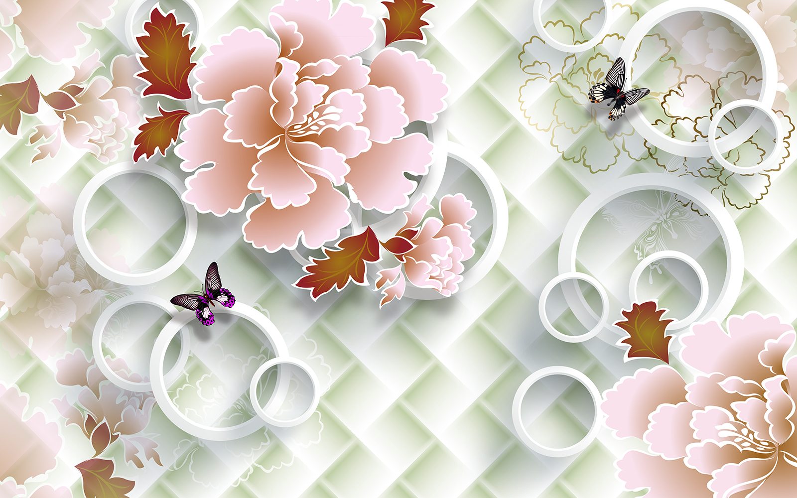 

Фотообои Walldeco Абстракция №38572 Гладь