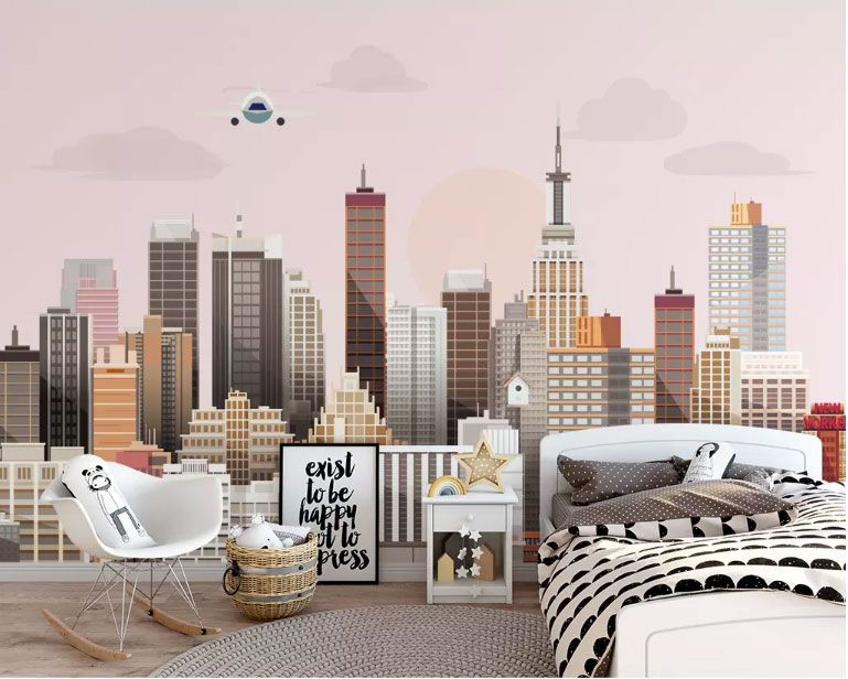 

Фотообои Walldeco Современный город №dec-1382 Деко
