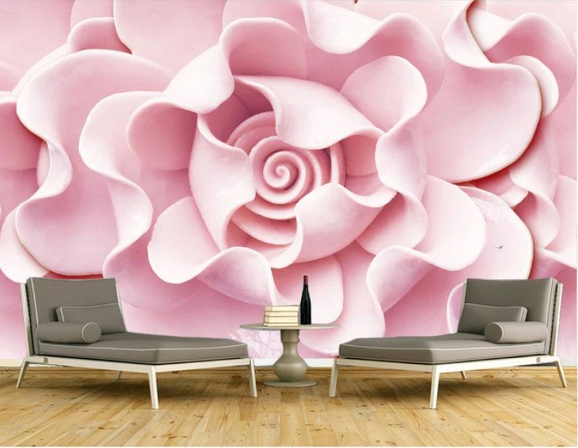 

Фотообои Walldeco Розовый искусственный цветок №dec-2143 Фреска