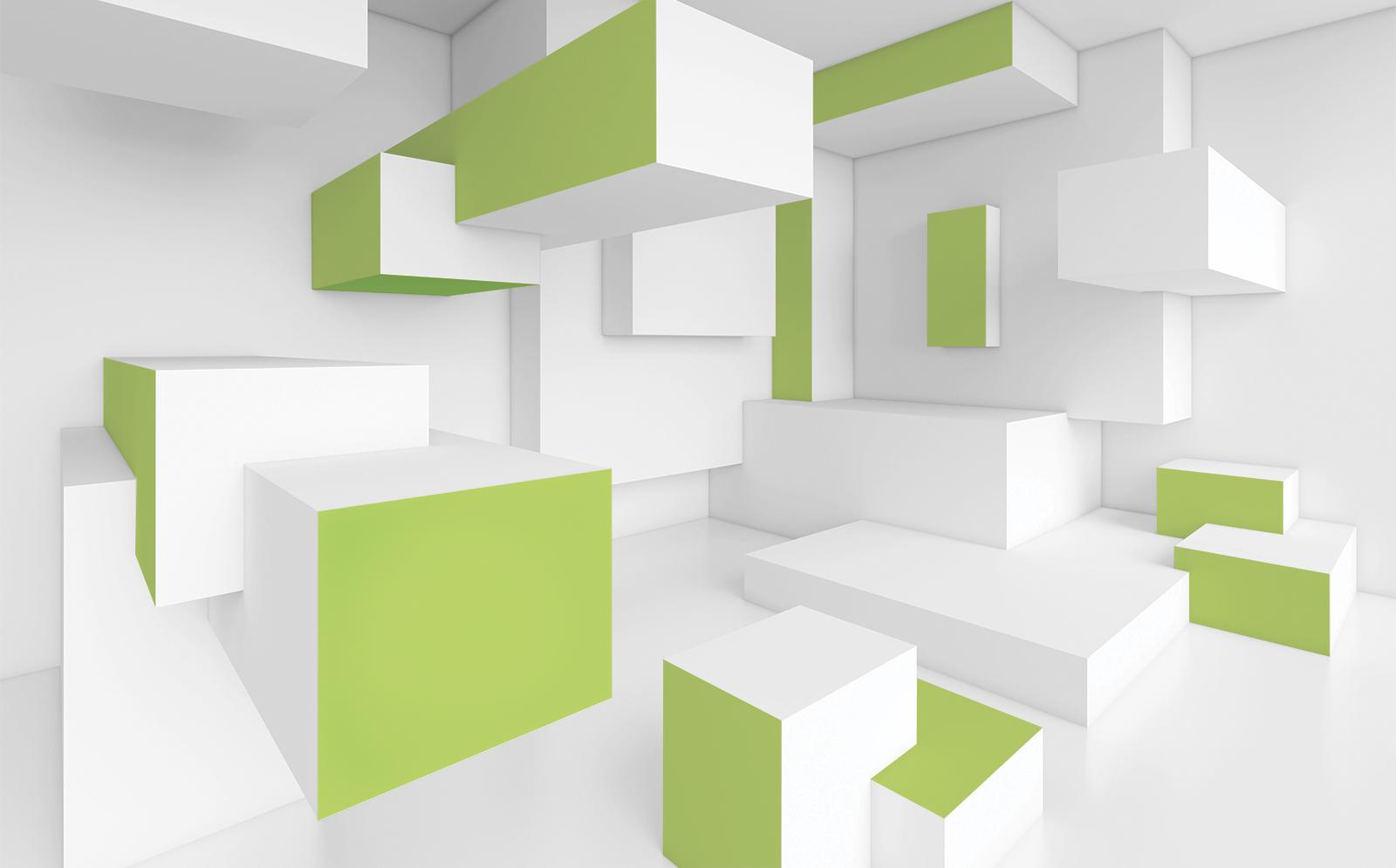 

Фотообои Walldeco Комната 3d фигур №36405 Деко