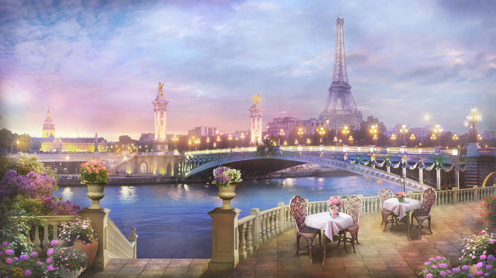 

Фотообои Walldeco Вид на Париж №30913 Лоск