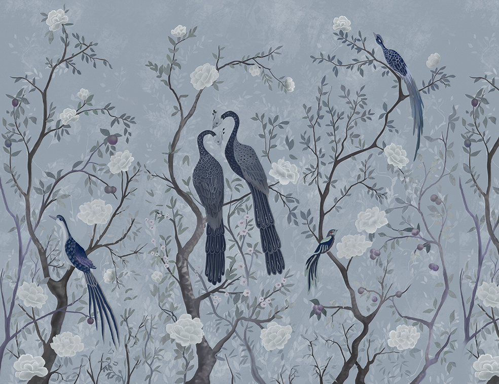 

Фотообои ArtSide Цветы на деревьях (300320194) Песок