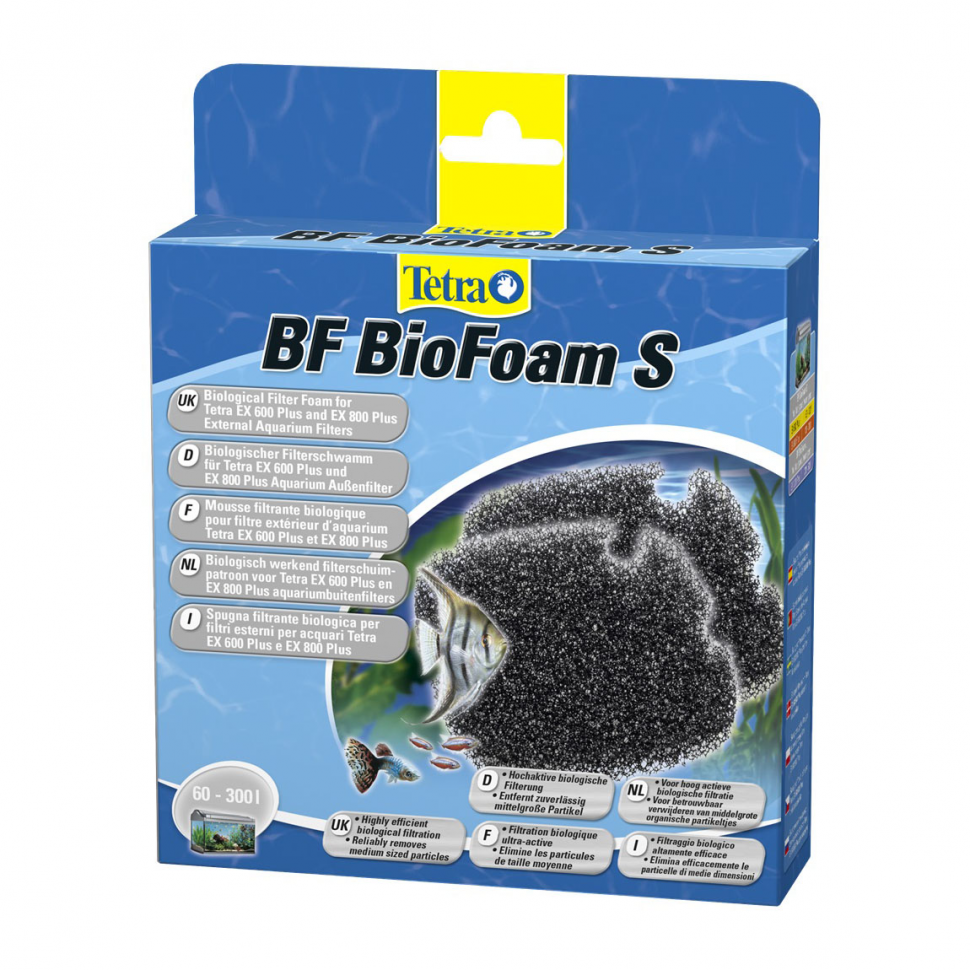 

Сменная губка BF BioFoam S для фильтра Tetra EX 600/700/800 Plus 2 шт.