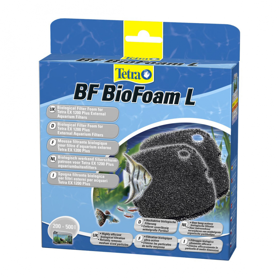 

Сменная губка BF BioFoam L для фильтра Tetra EX 1200/ 1200 Plus 2 шт