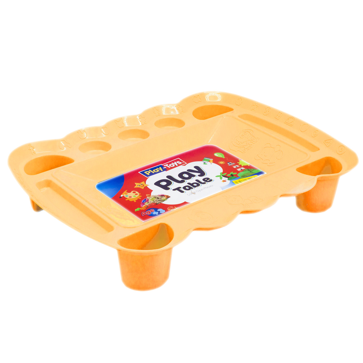 

Игровой столик для песка и пластилина оранжевый Play Toys (PT 4164) (115050)