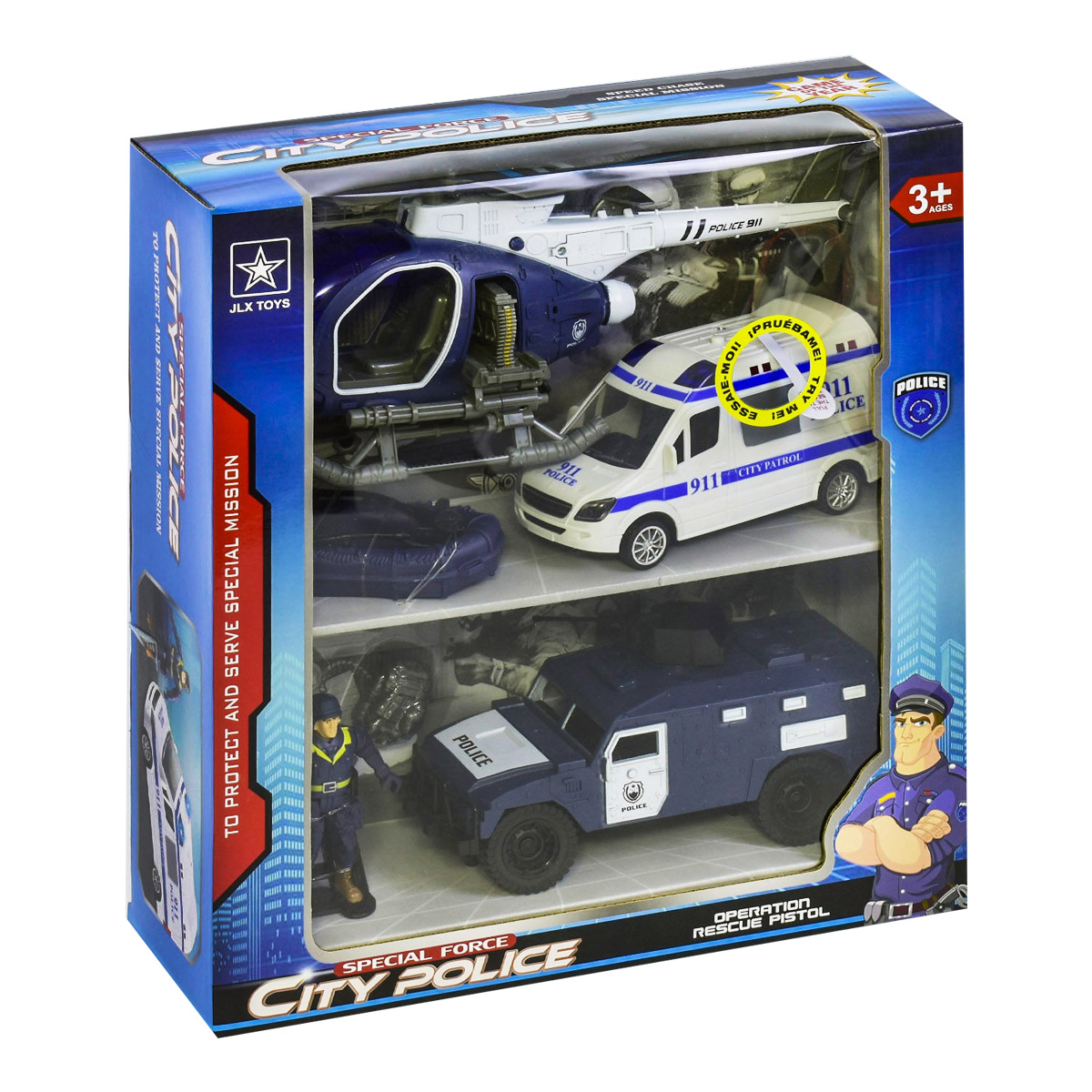 

Игровой набор JLX Toys City Police «Полицейский» (8829)