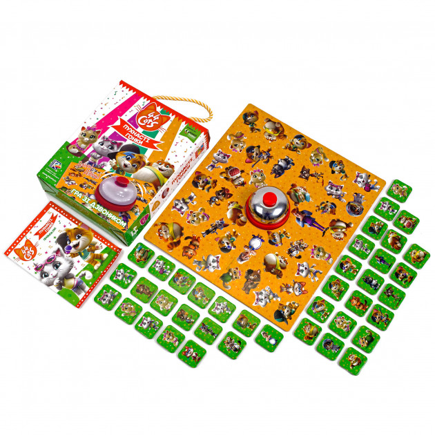 

Игра со звонком 44 котенка Пушистые гонки укр MiC (VT8010-07) (121254)