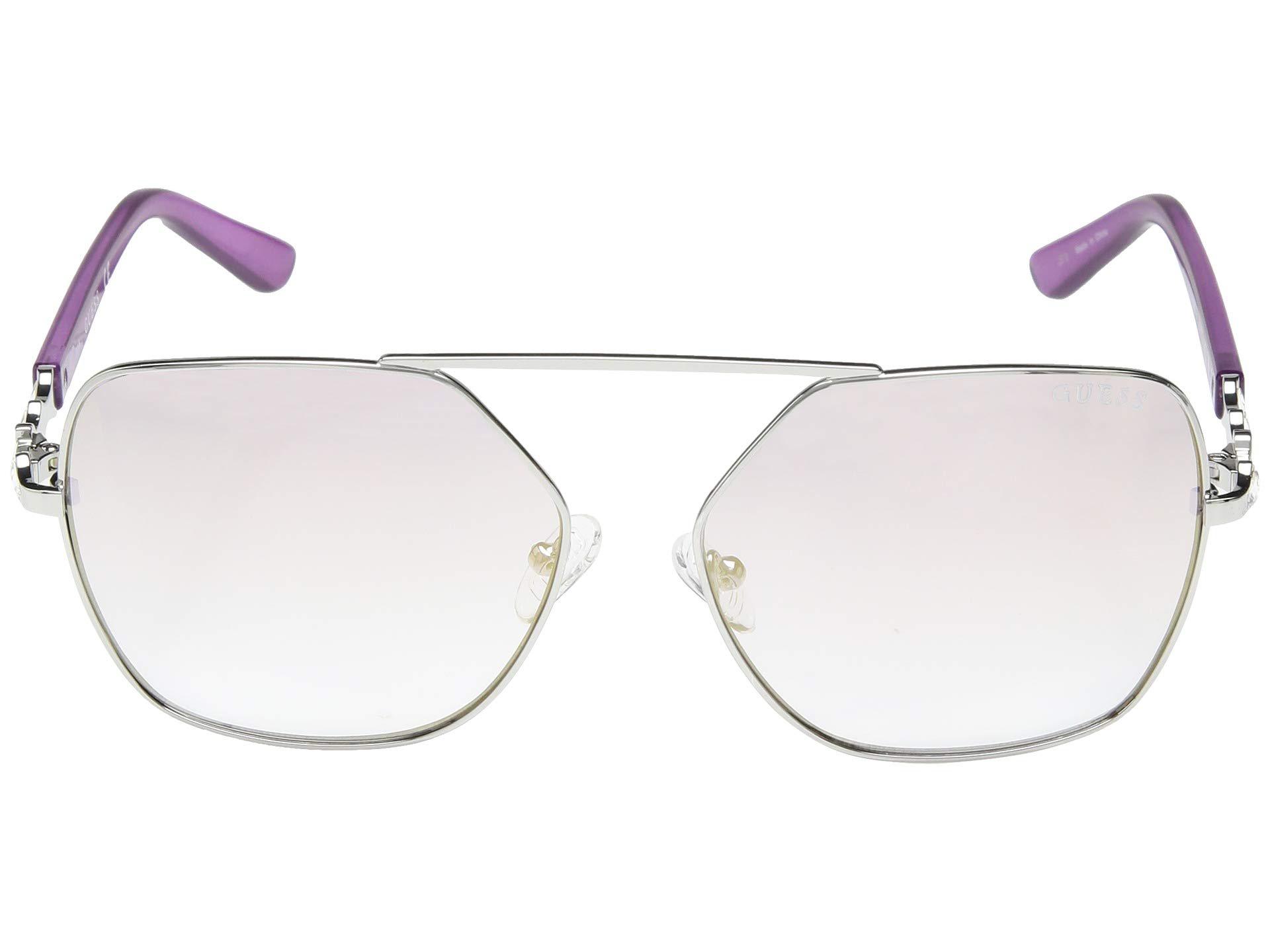 

Очки женские Guess GF 6073 Sunglasses цвет Серебрянный (AW-0057)