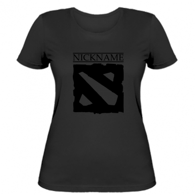 

Женская футболка Stedman Nickname Dota XS Черный