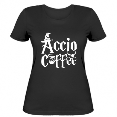 

Женская футболка Stedman Accio Coffee S Черный