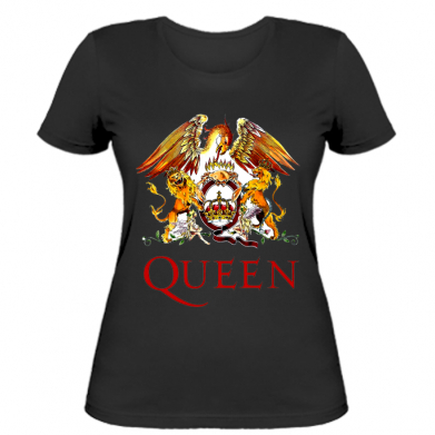 

Женская футболка Stedman Queen logo 1  Черный, Женская футболка Stedman Queen logo 1 XL Черный