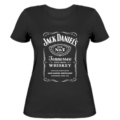 

Женская футболка Stedman Jack Daniel's M Черный