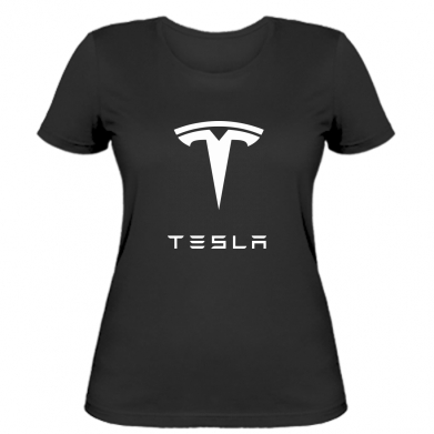 

Женская футболка Stedman Tesla Logo L Черный