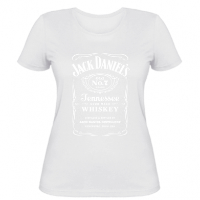 

Женская футболка Stedman Jack Daniel's L Белый