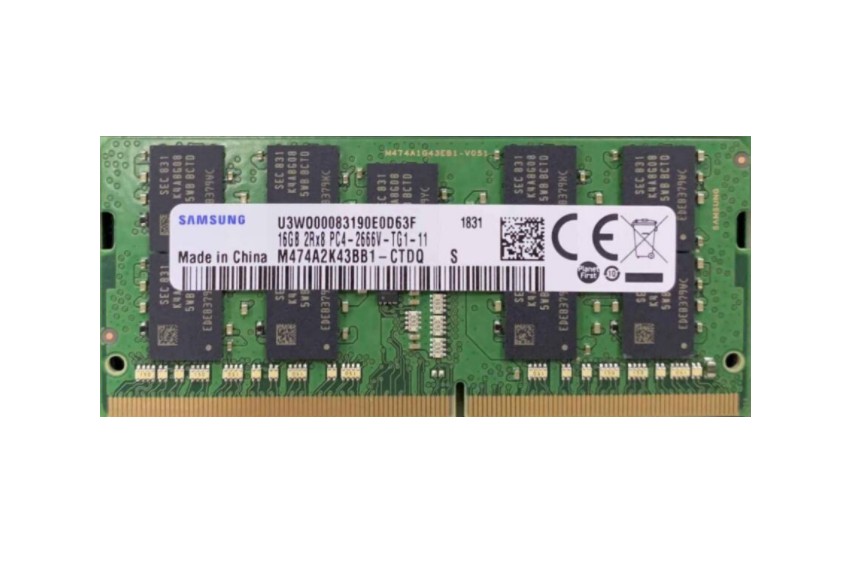 

Оперативная память Samsung 16 GB SO-DIMM DDR4 2666 MHz (M474A2K43BB1-CTDQ)