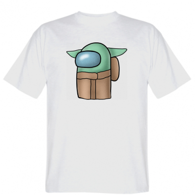 

Мужская футболка Stedman Baby yoda among us XXL Белый