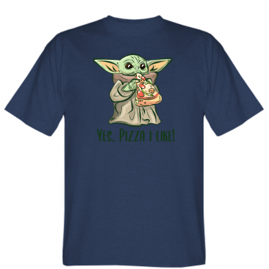 

Мужская футболка Stedman Yoda and pizza  Темно-синий, Мужская футболка Stedman Yoda and pizza S Темно-синий
